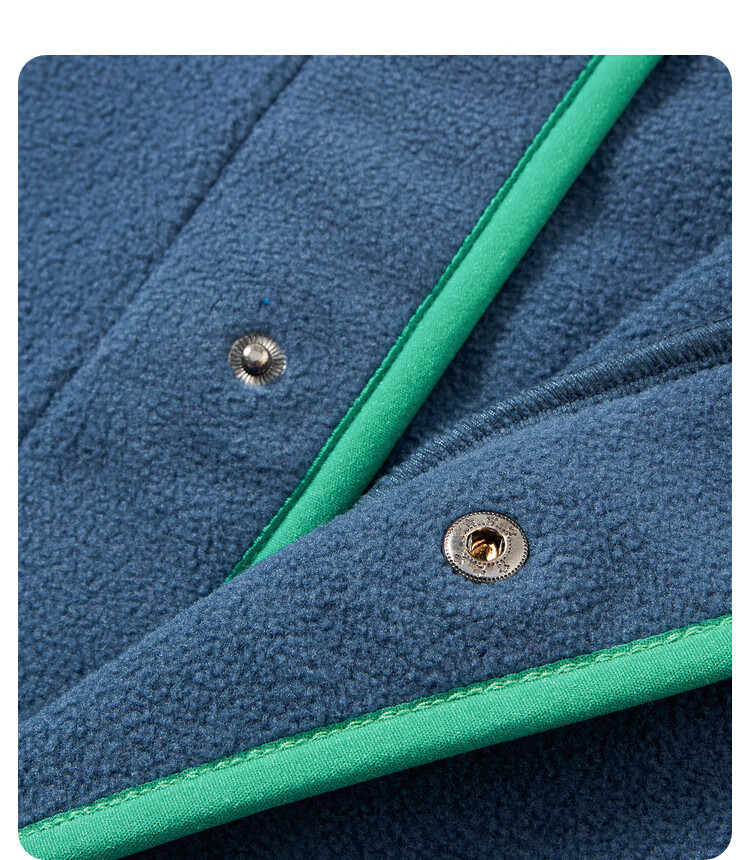 MQD Boys' Autumn Fashion Zip-Up Hoodie Jacket, Navy Blue, Size 120 9