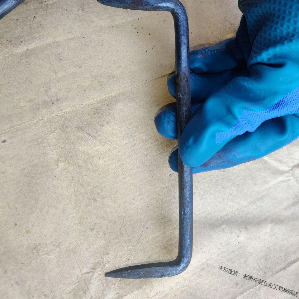 扒钉马王钉蚂蟥钉两头钉u型钉工矿钉抓钉爪钉扒锔子锔钉10支圆钢8x150