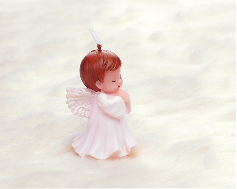 儿童派对用品生日礼物创意网红生日蜡烛无烟蜡烛天使宝宝小蜡烛 许愿