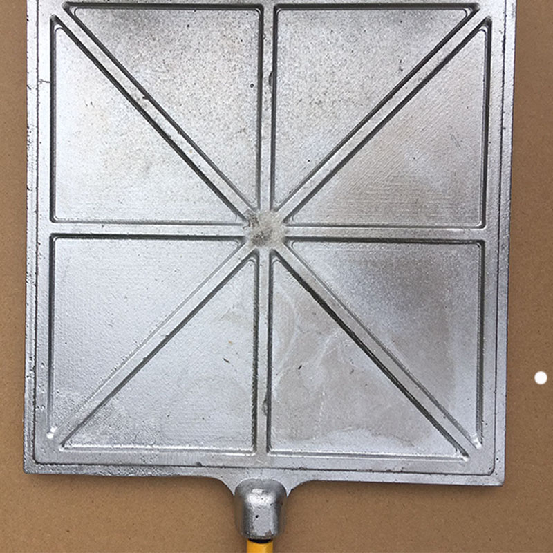 三角粑锅 圆形 米粑 雪米糕模具 三角粑配方小吃玉米粑甜糕福字粑饼机