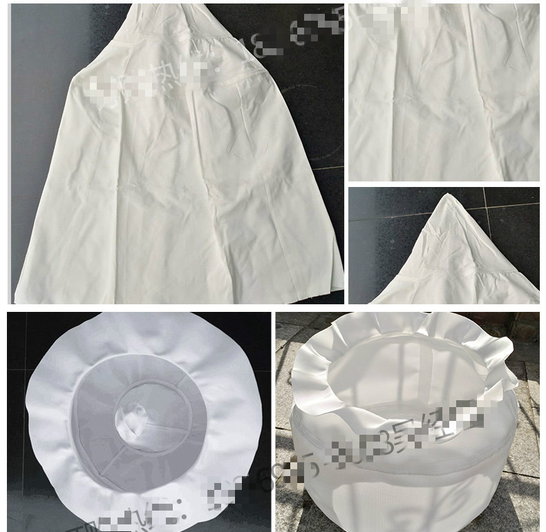 离心机滤布袋脱水机过滤袋甩干离心机过滤袋三足式离心机滤布200三