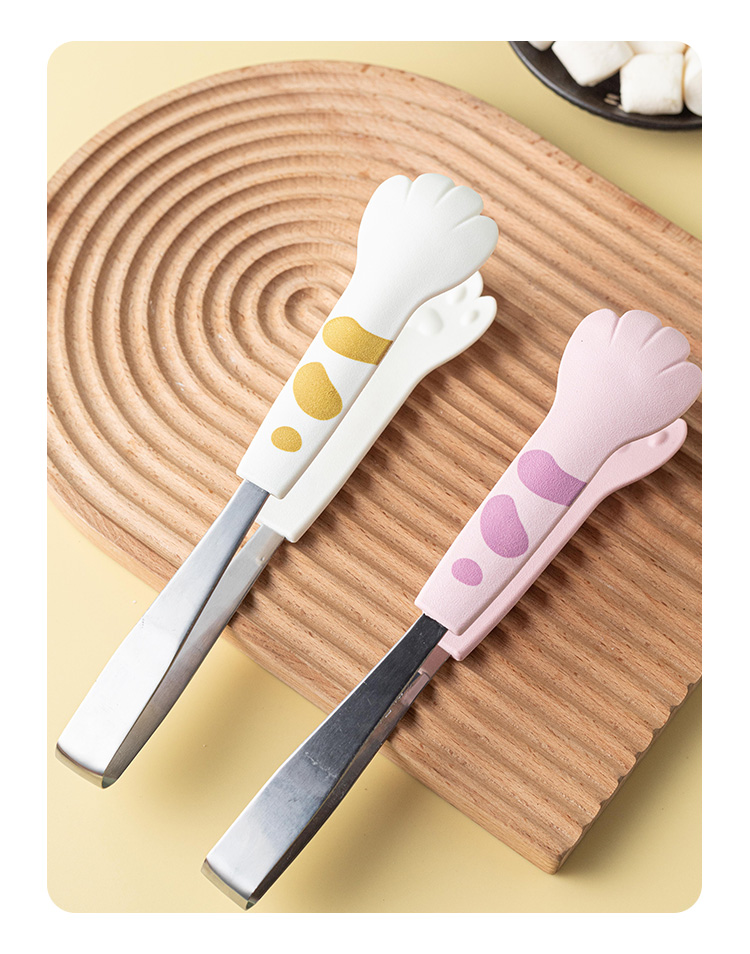 零食夹子不脏手夹子厨房猫爪夹食品食物夹吃零食薯片小面包饼干辅食