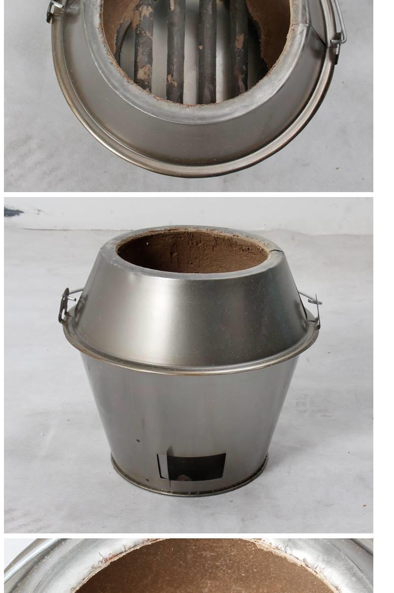 烧鸭炉炉胆加厚钢耐火泥炉心木炭通用烧鸡鸭鹅炉内胆炉胆炉心 1米炉