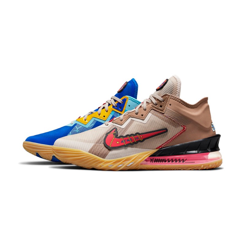 nikelebron18lowep詹姆斯低帮运动气垫篮球鞋男鞋cv756410343