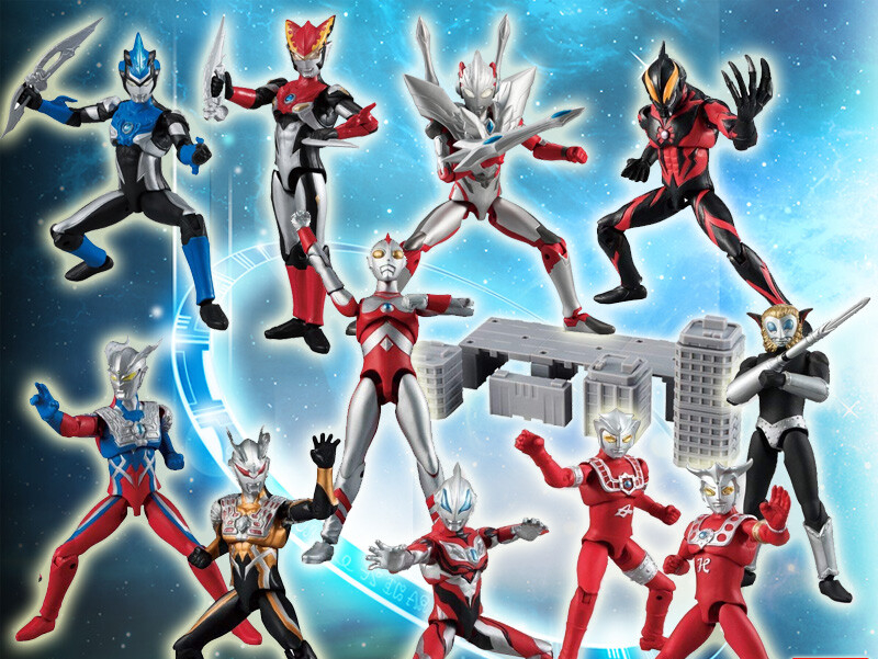 定制超动掌动6超人赛罗奥特曼玩具爱迪贝利亚罗布贝利亚购买前请先看