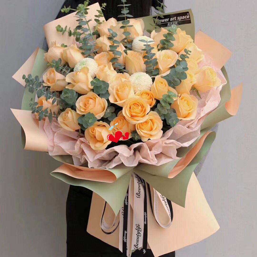 苏墨 纸鲜花包装纸双面双色包花花纸花束花艺包装材料玫瑰韩式花店-p