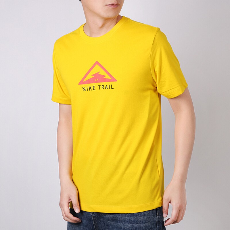 nike耐克男装 跑步训练健身运动服半袖体恤透气休闲圆领短袖t恤衫ct
