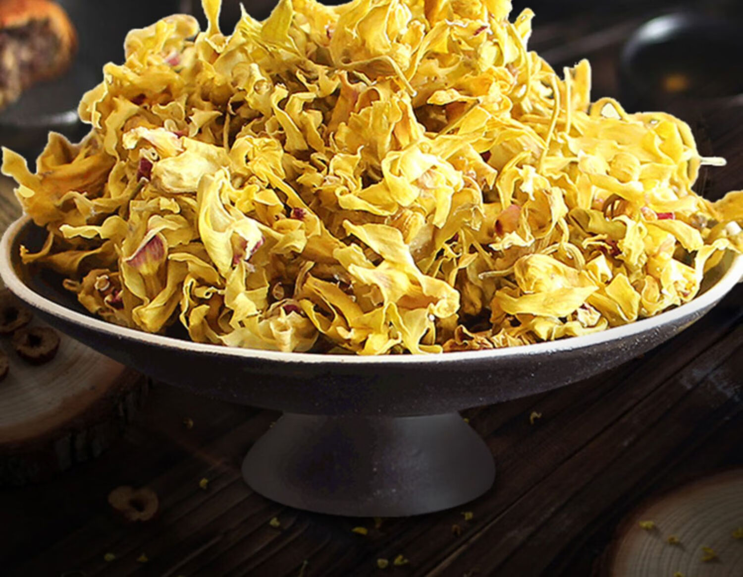 【今年新花】安徽霍山铁皮石斛花干花茶应季石斛花50