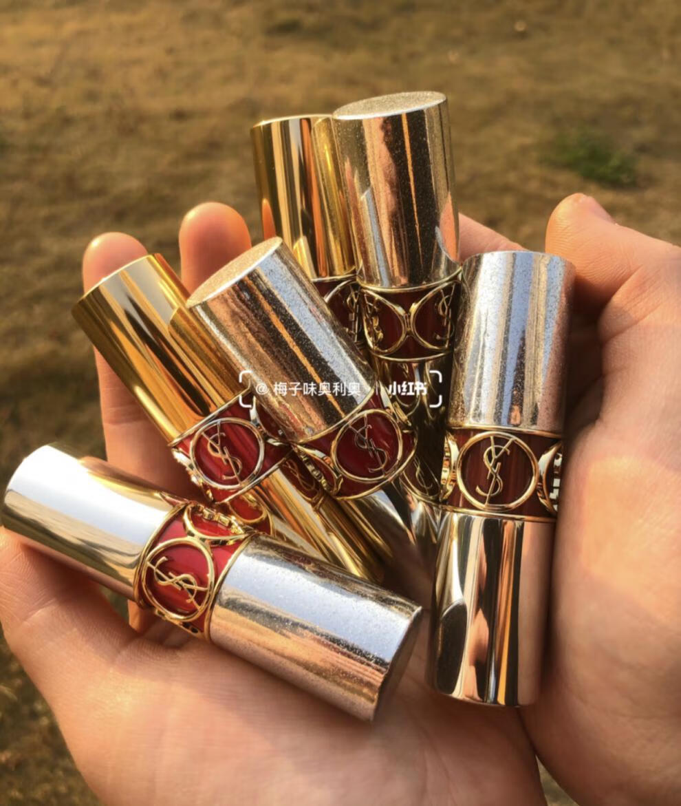 【三八节礼物】ysl圣罗兰星星夹心银管圆管口红02/76/83/80/148/新色