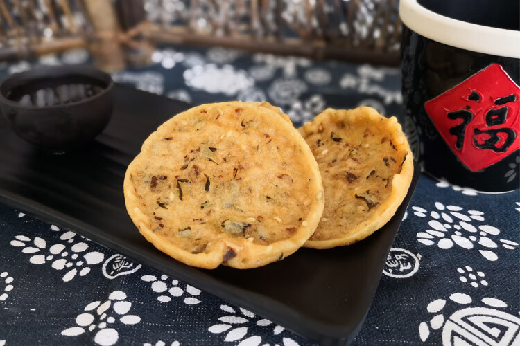 【京喜好货】韶关特产南雄铜勺饼客家铁勺豆饼花生饼月亮巴休闲零食香