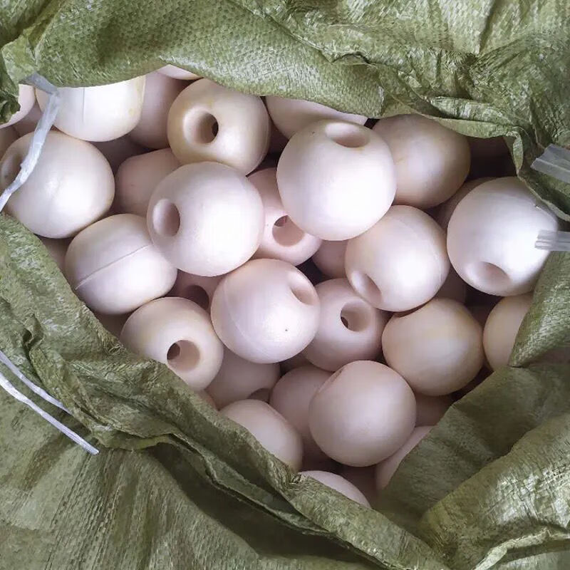 泡沫浮筒大浮力浮球pvc泡沫浮漂拉网渔网网箱拦河网河道专用漂浮球 50