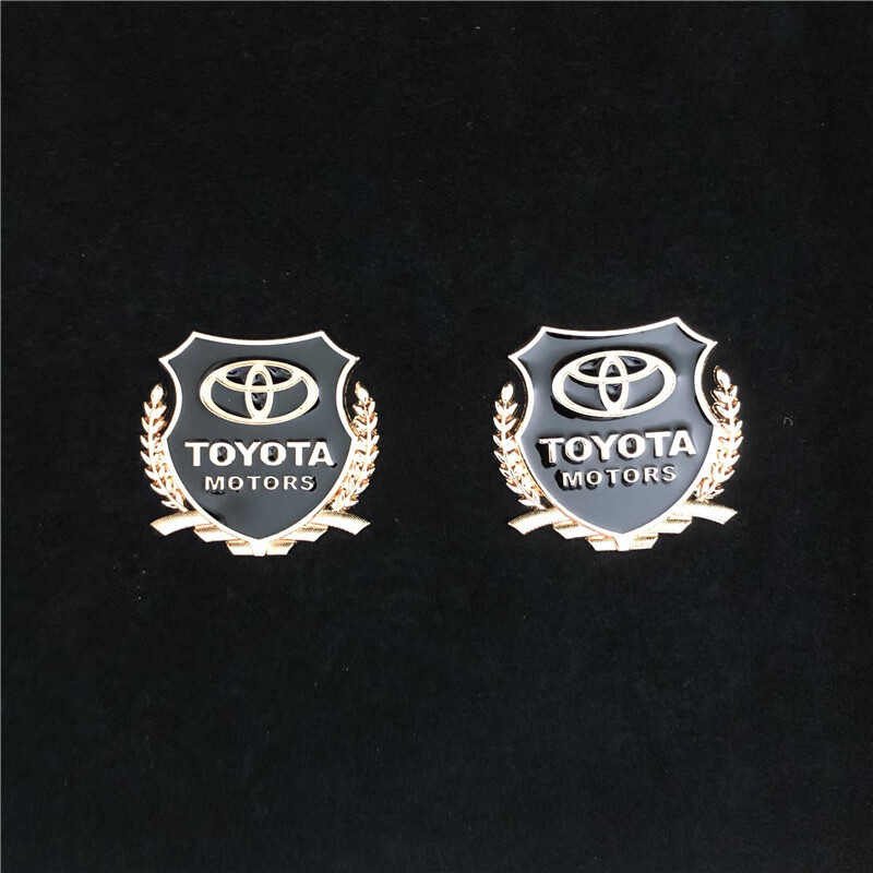 适用于丰田车标立标车头卡罗拉凯美瑞威驰雷凌金属装饰引擎盖 活动款