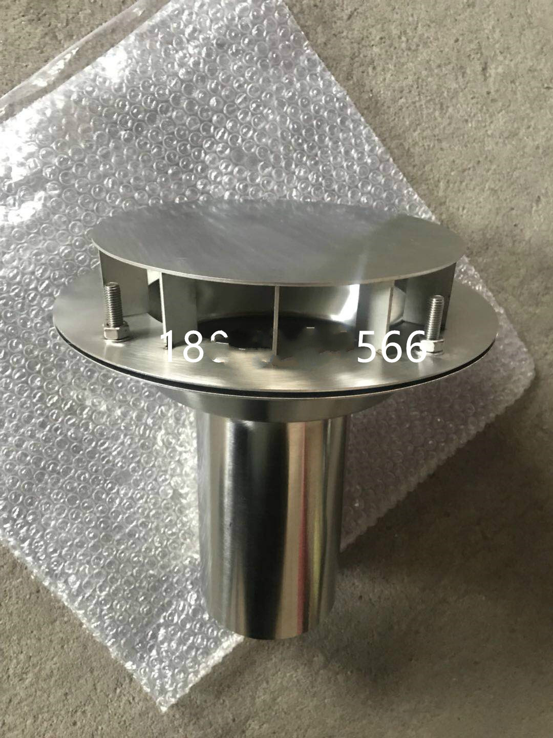 87型重力雨水斗虹吸不锈钢雨水斗3不锈钢雨水斗漏斗落水斗dn95