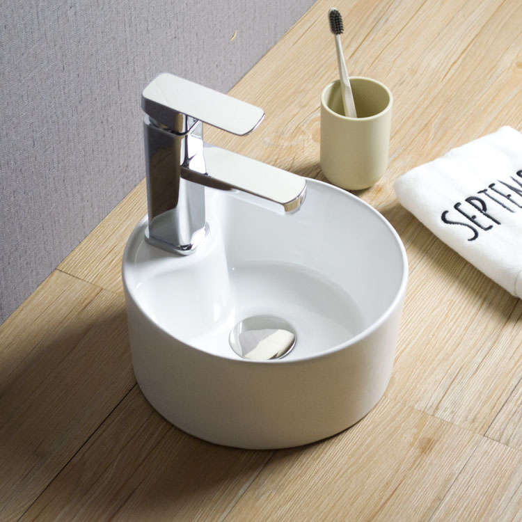 小尺寸台上盆小户型阳台洗手盆超小号320迷你洗脸池3020cm2505款送