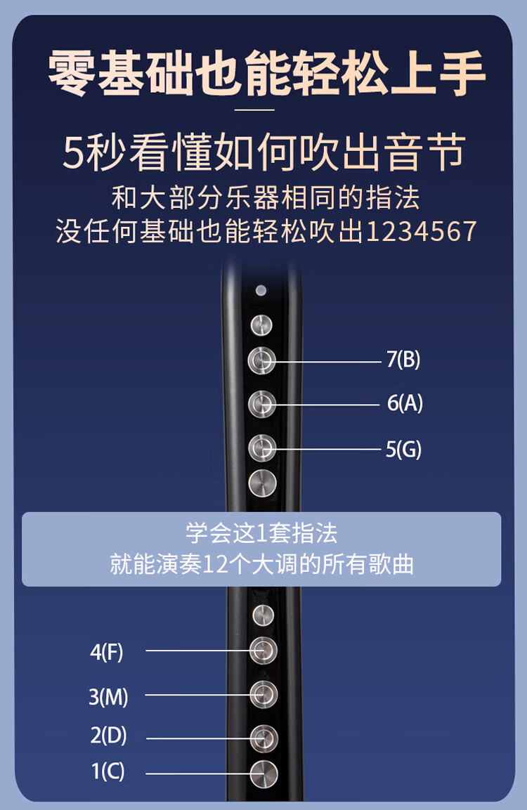 卓恩電吹管yh501s九幽國產電子吹管老年人笛子電薩克斯葫蘆絲定製款