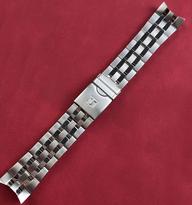 适用于天梭t055原装钢带prc200骏驰t055430表链t055417at055407表带