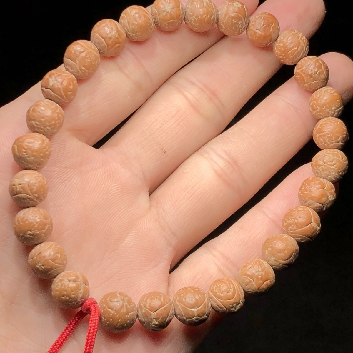 四星麒麟眼菩提 108颗 手串 五星上将龙眼菩提小手链 凤眼 佛珠 男女