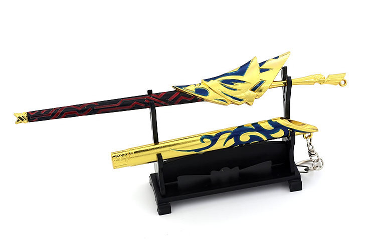 命运之夜fate金闪闪吉尔伽美什乖离剑古汉剑剑圣之剑合金 弹动刀