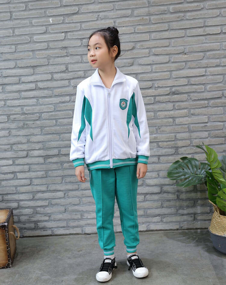 路小学校服广州冬天套装男女生班服家长秋冬 冬裤(无绒) 120cm【图片