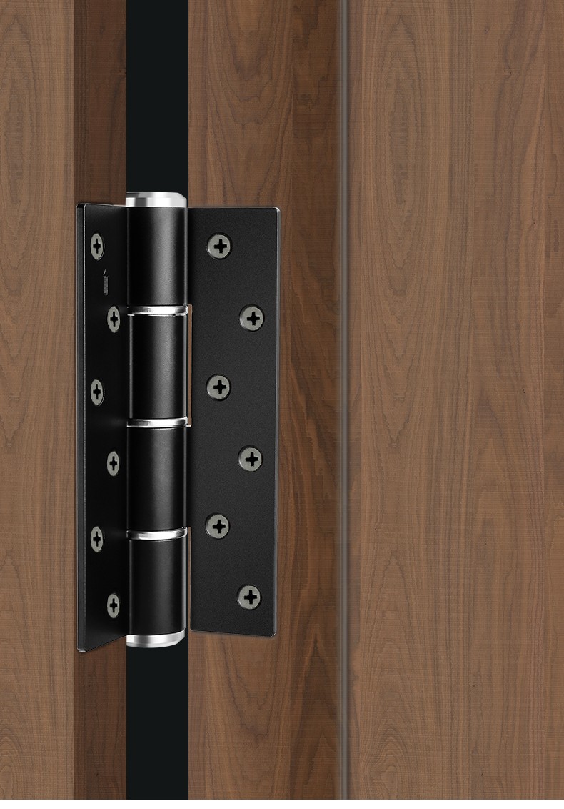 轶超隐形门液压合页缓冲定位铰链弹簧6寸合叶自动关闭门器通用型不分