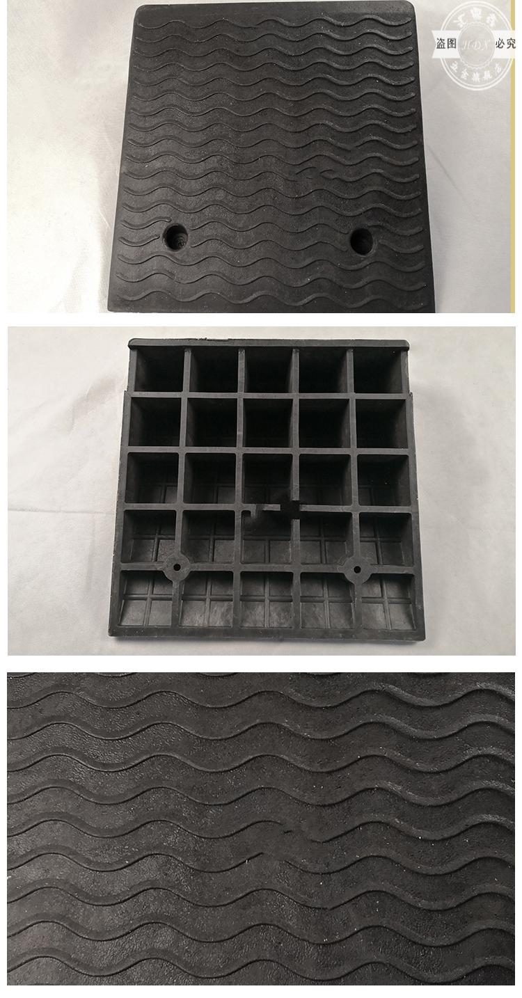 15cm高橡膠斜坡墊上坡墊馬路牙子臺階墊板路沿坡三角墊汽車爬坡墊