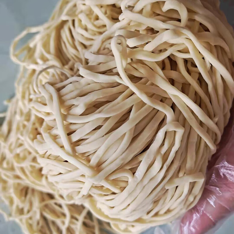 安徽蚌埠土特产小刀面碱水面阜阳手工新鲜面条云吞面凤阳湿面速食