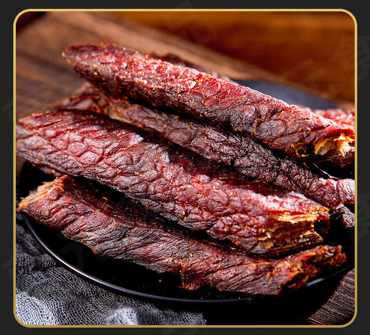 碳烤风干牛肉干小块无调料不加盐糖健身孕妇袋装内蒙古特产零食有盐