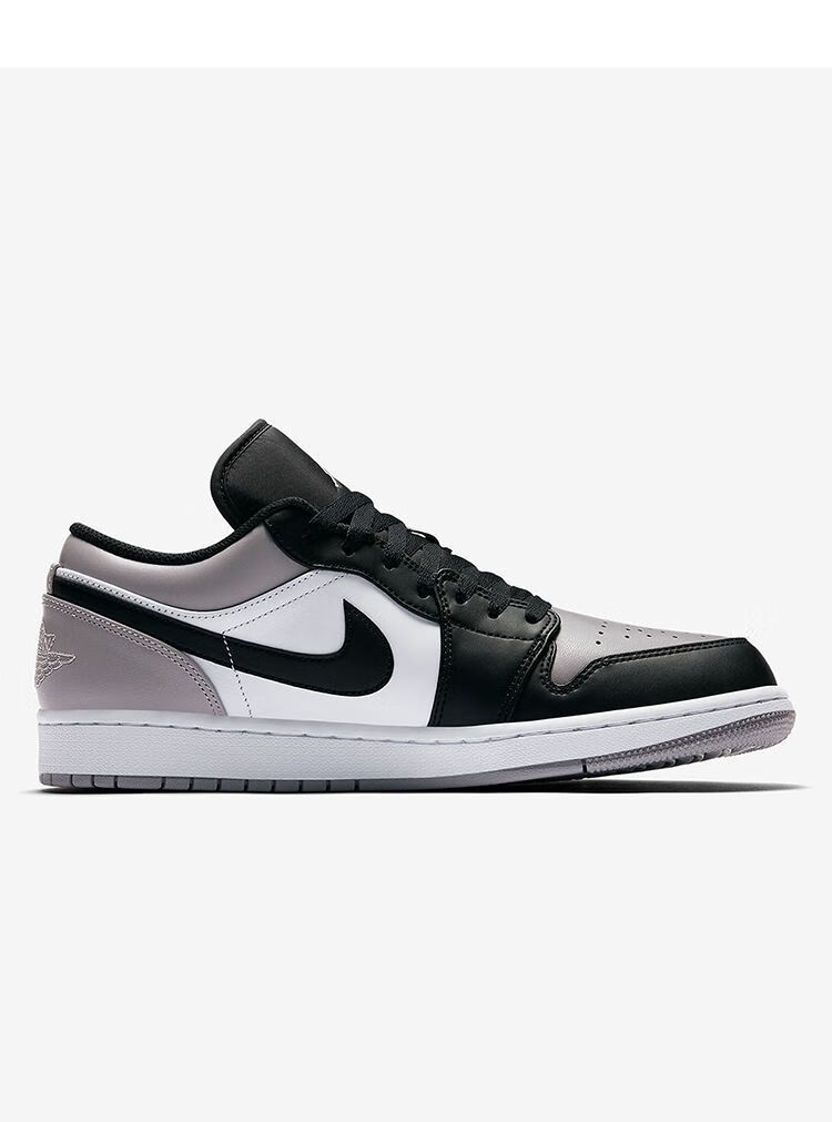 高版本莆田纯原aj1 low黑灰 男女同款 低帮 休闲篮球鞋 553558-110