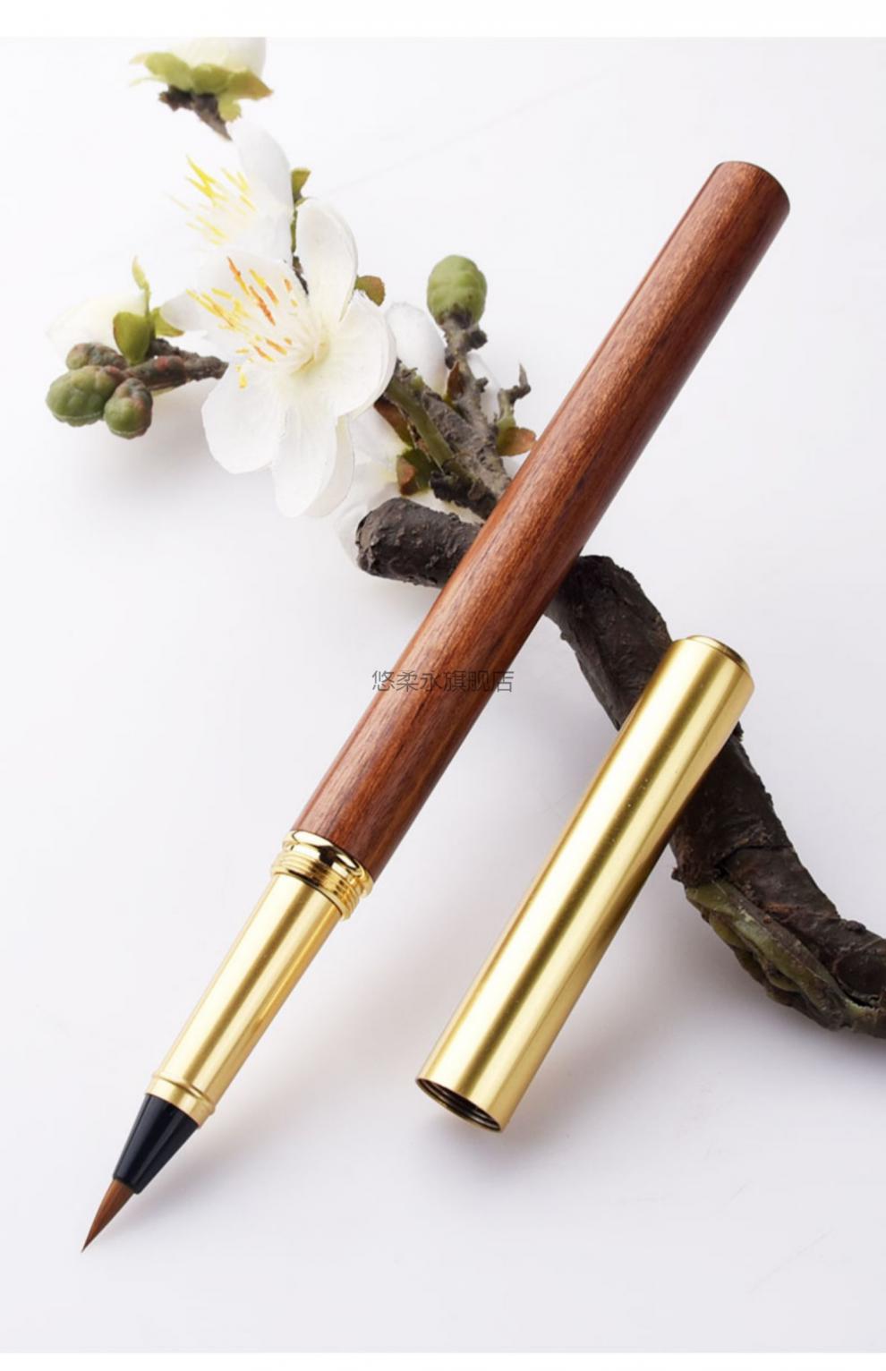 朱砂画符专用笔画符专用笔道教道家用品写符专用朱砂笔朱液笔软毛软笔