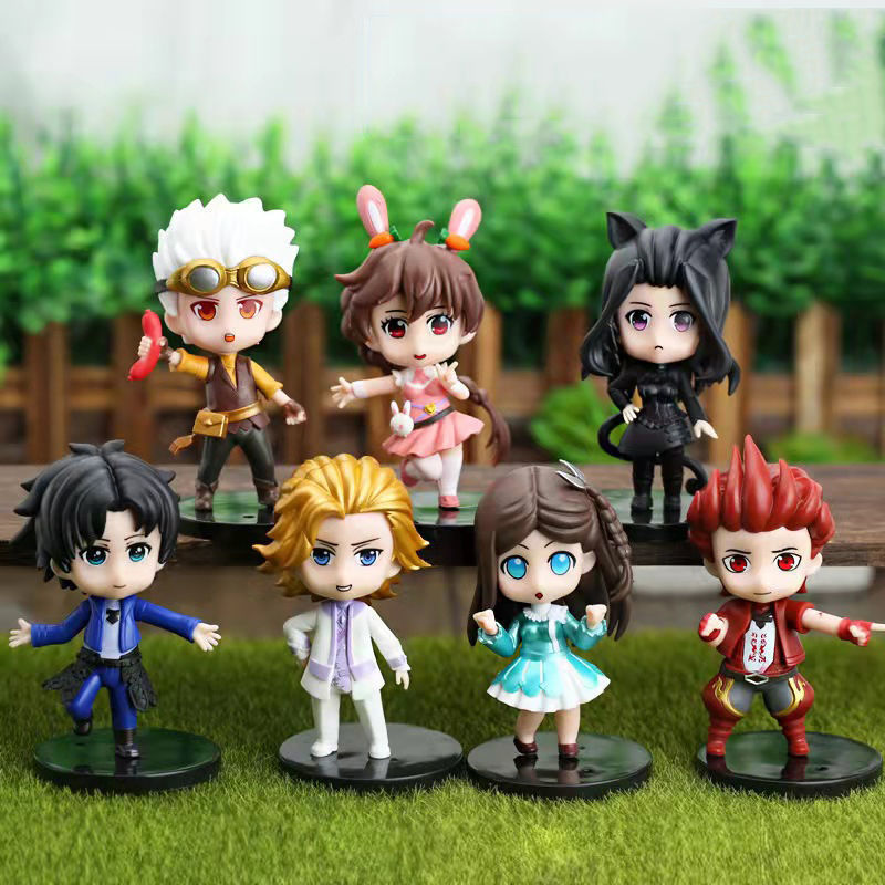 斗罗大陆手办唐三和小舞公仔娃娃桌面摆件儿童玩具盲盒女孩礼物 斗罗1