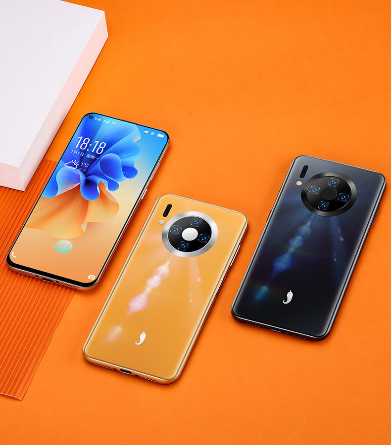 全新手机小辣椒m30pro八核智能手机学生价人脸指纹解锁通用华为充电口