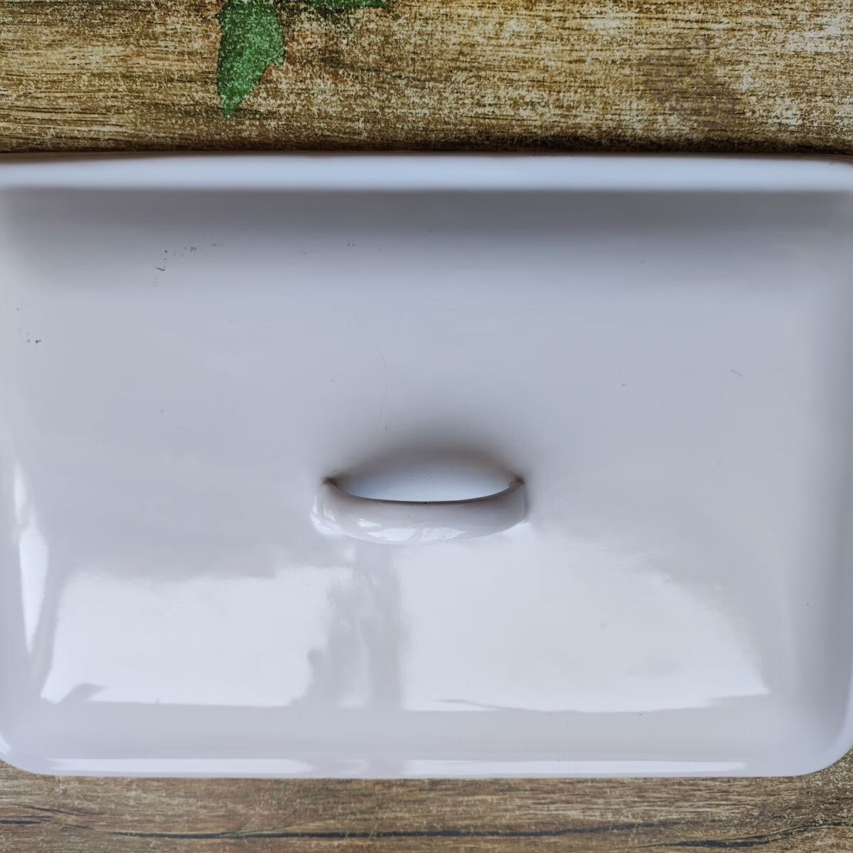 有盖医用搪瓷方盘实验用方盘盘化工盘开票备注 20*30*5有盖【图片