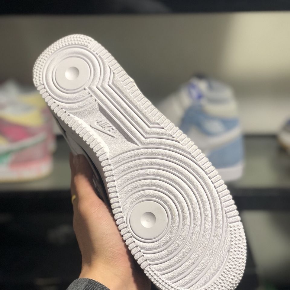 【官网旗舰店】af1男子运动鞋新款空军一号魔术贴运动板鞋小白鞋学生