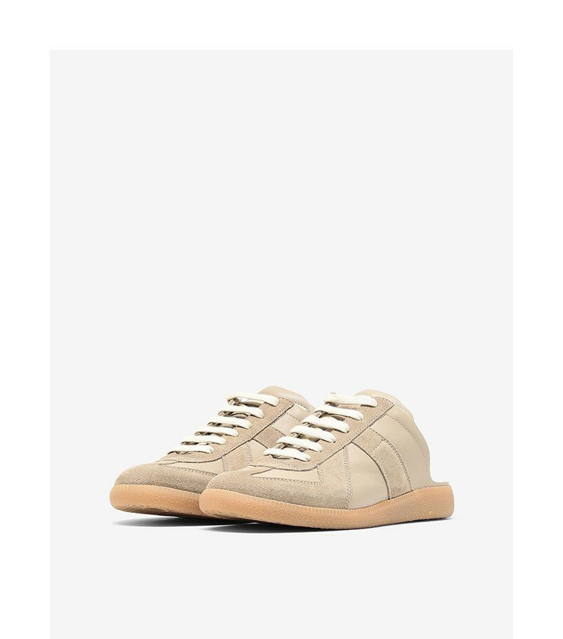 maison margiela马吉拉牛皮德训鞋休闲半拖鞋女 t1016 37【图片 价格