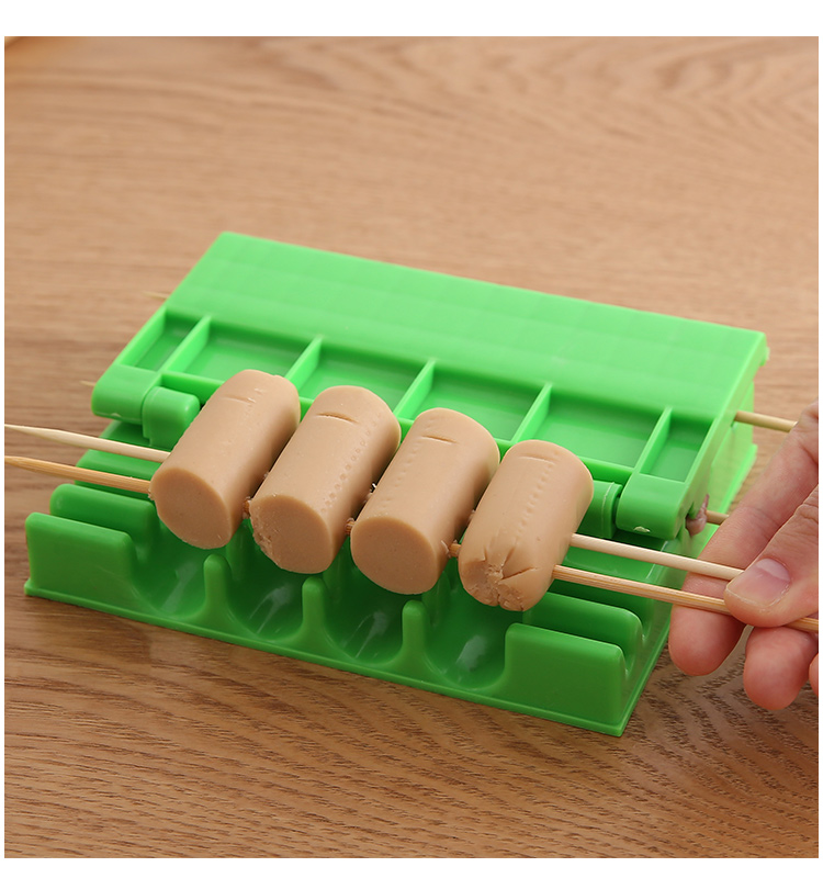 多功能快速穿串机穿串神器羊肉串穿肉器烧烤串肉商用穿肉串神器