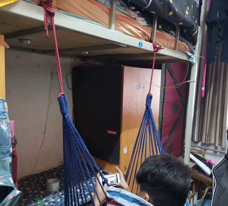 宿舍吊椅吊椅大学生宿舍寝室神器吊椅秋千吊床室内懒人可躺吊摇椅户外