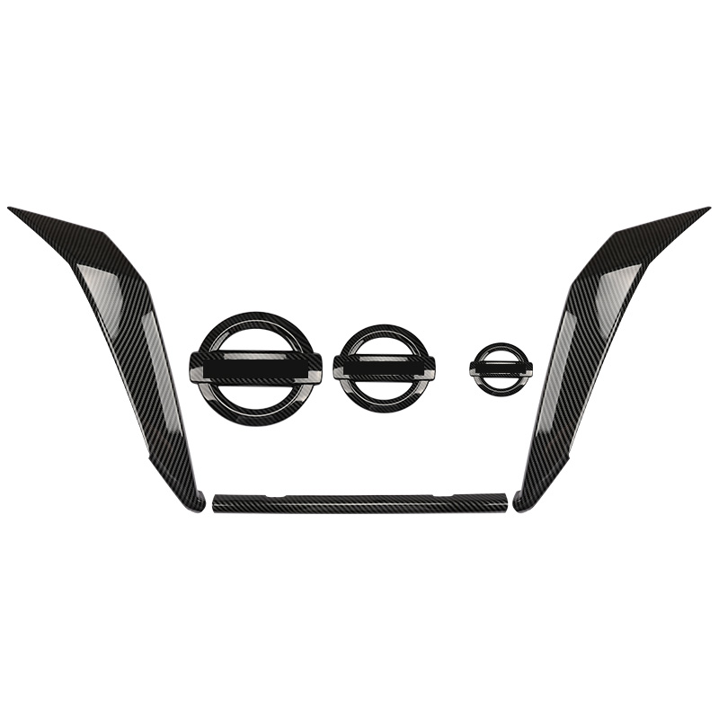 定制2021款14代轩逸车标改装标志贴车身装饰外观件前脸u型中网改高配