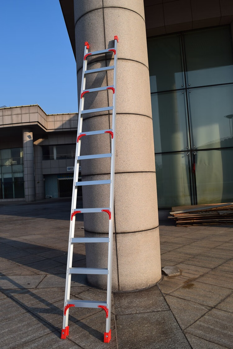 联能 京物特厚铝合金梯子直梯单梯一字梯直马梯工程梯床铺爬梯阁楼梯