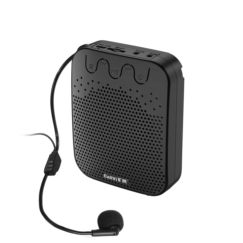 扩威callvi无线小蜜蜂麦克风教师讲扩音播放器喇叭老师上课教学喊话器