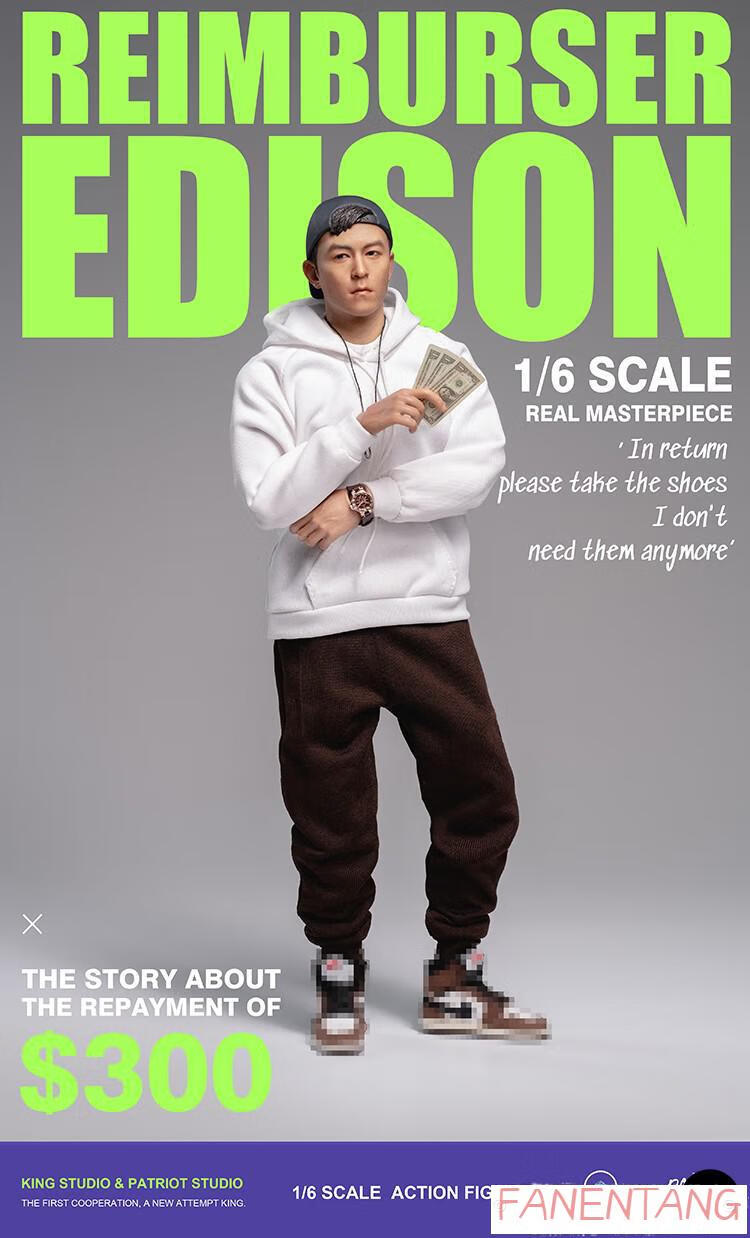 【新年礼物】【tyctoys】现货 k社 patriotstudio 陈冠希三百块la正