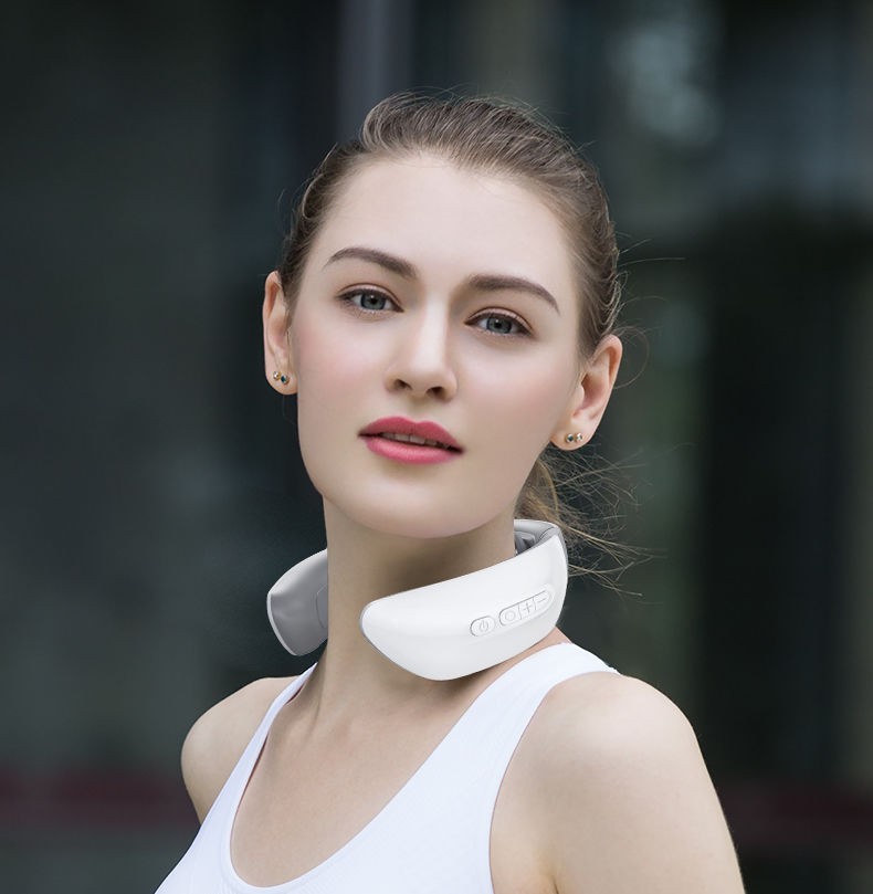 奥克斯aux颈椎按摩器颈部按摩仪肩部颈部护理脉冲肩颈按摩仪器富贵包