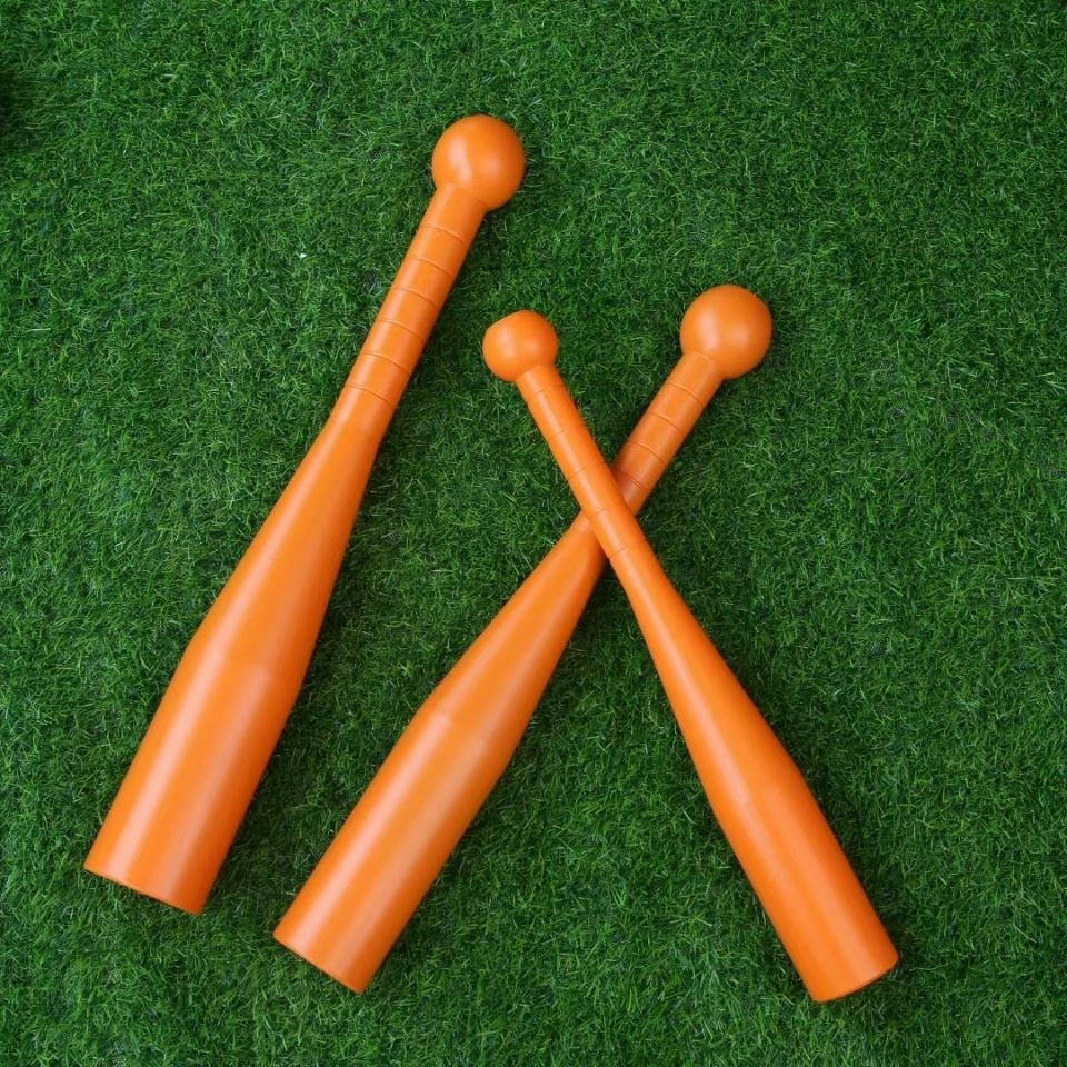 棒铃clubbell伊朗棒钢制棒球格斗力量综合体能健身训练红色4kg