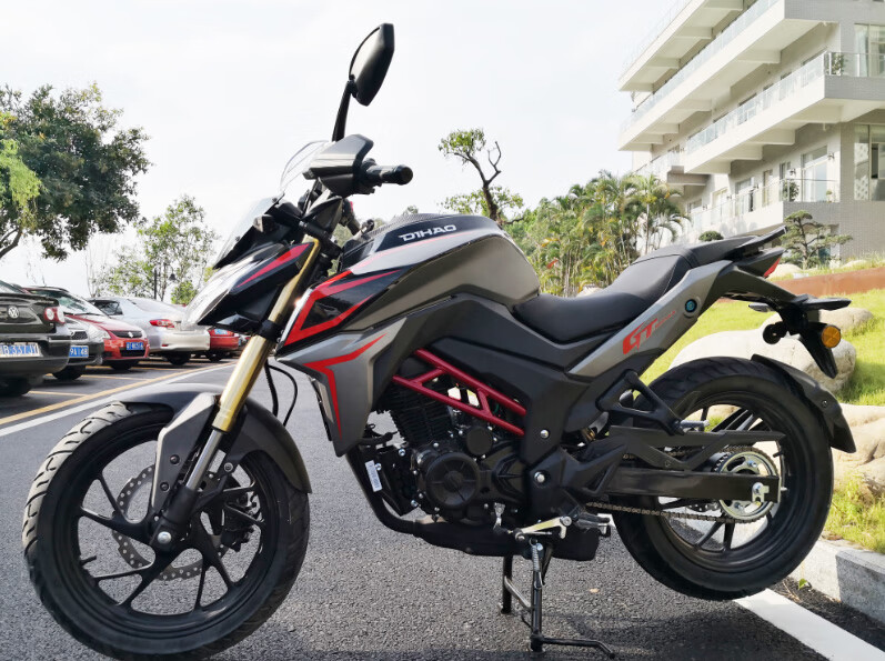 2020新款暴风眼250摩托车街车国4电喷油冷cbs机车跑车可上牌隆鑫re250