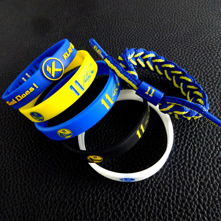 汤普森手环限量版nba篮球勇士队11号球星克莱汤普森硅胶夜光手链手环