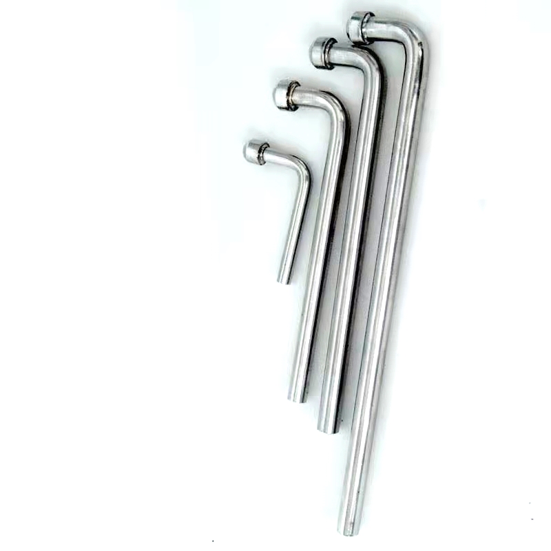 l型不锈钢沉降观测点测量标志测钉水准点观测标预埋件位移监测钉 12*