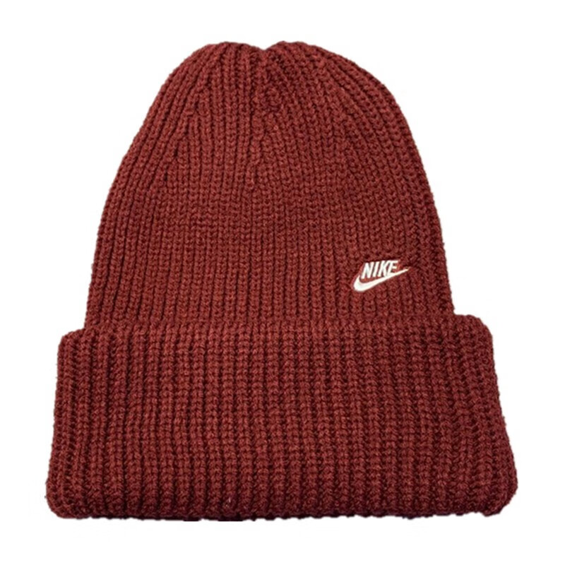 nike耐克女针织帽子冬季防风棉帽保暖毛线帽时尚运动潮流帽da1803-010