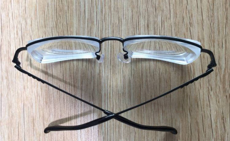 玻璃近视眼镜 高度近视男2000度 1500度女1000度老人弱视全框银色