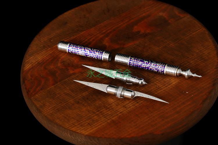 纯正泰国水果雕刻刀香皂通用花纹手感轻便主刀厨师雕花用 泰式国产单