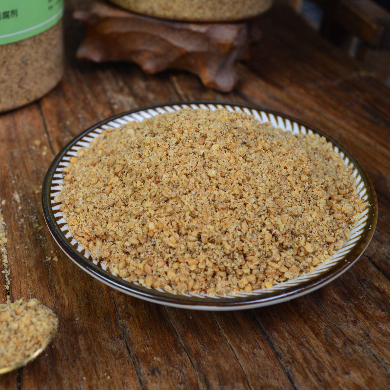 芝麻盐纯手工现磨白芝麻粉无添加非河南即食火锅蘸料调味品黑芝麻盐