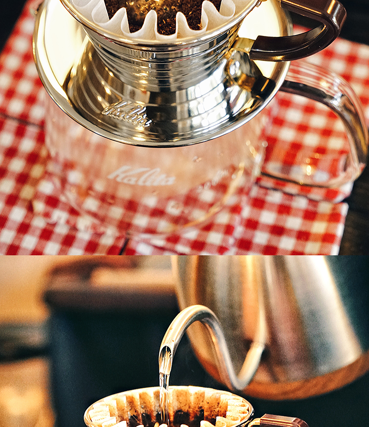 kalita蛋糕滤杯日本kalita蛋糕滤杯手冲咖啡滤杯咖啡壶套装咖啡器具